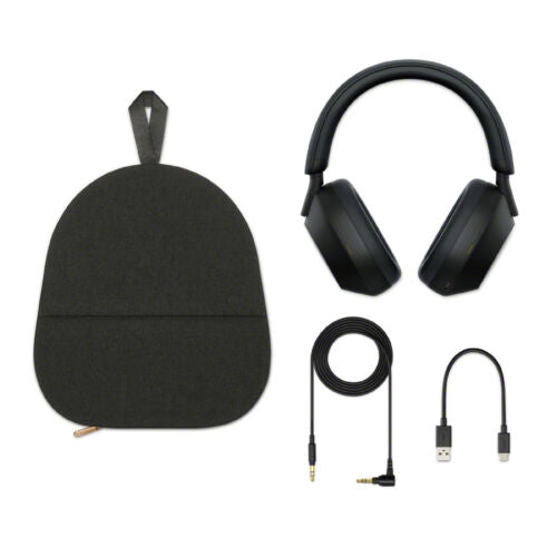 Sony WH-1000XM5 Wireless Noise Canceling Over-Ear Headphones (Black)