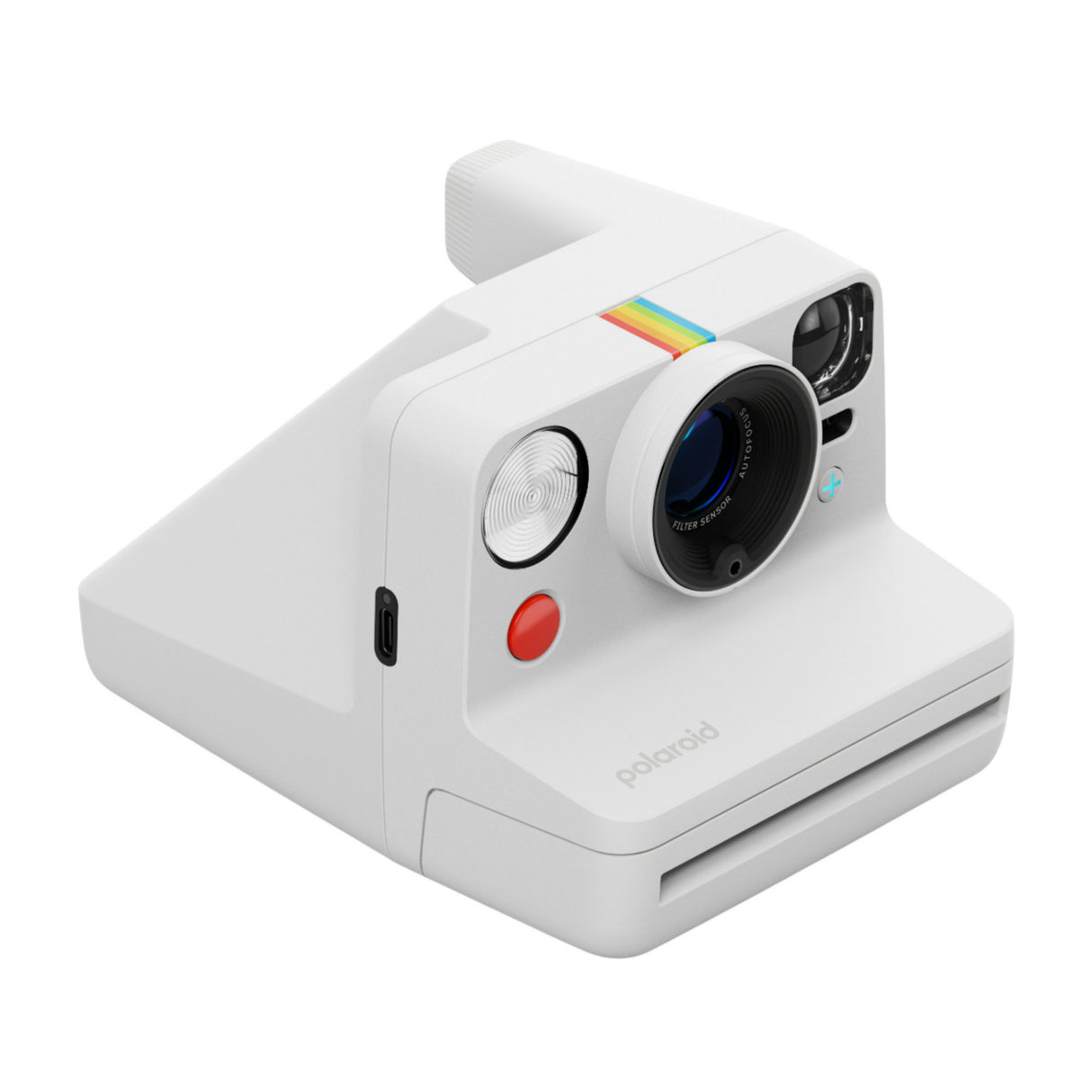 Polaroid Now Plus Generation 3 Instant Camera with Two-Lens Autofocus System and Manual Mode (White)