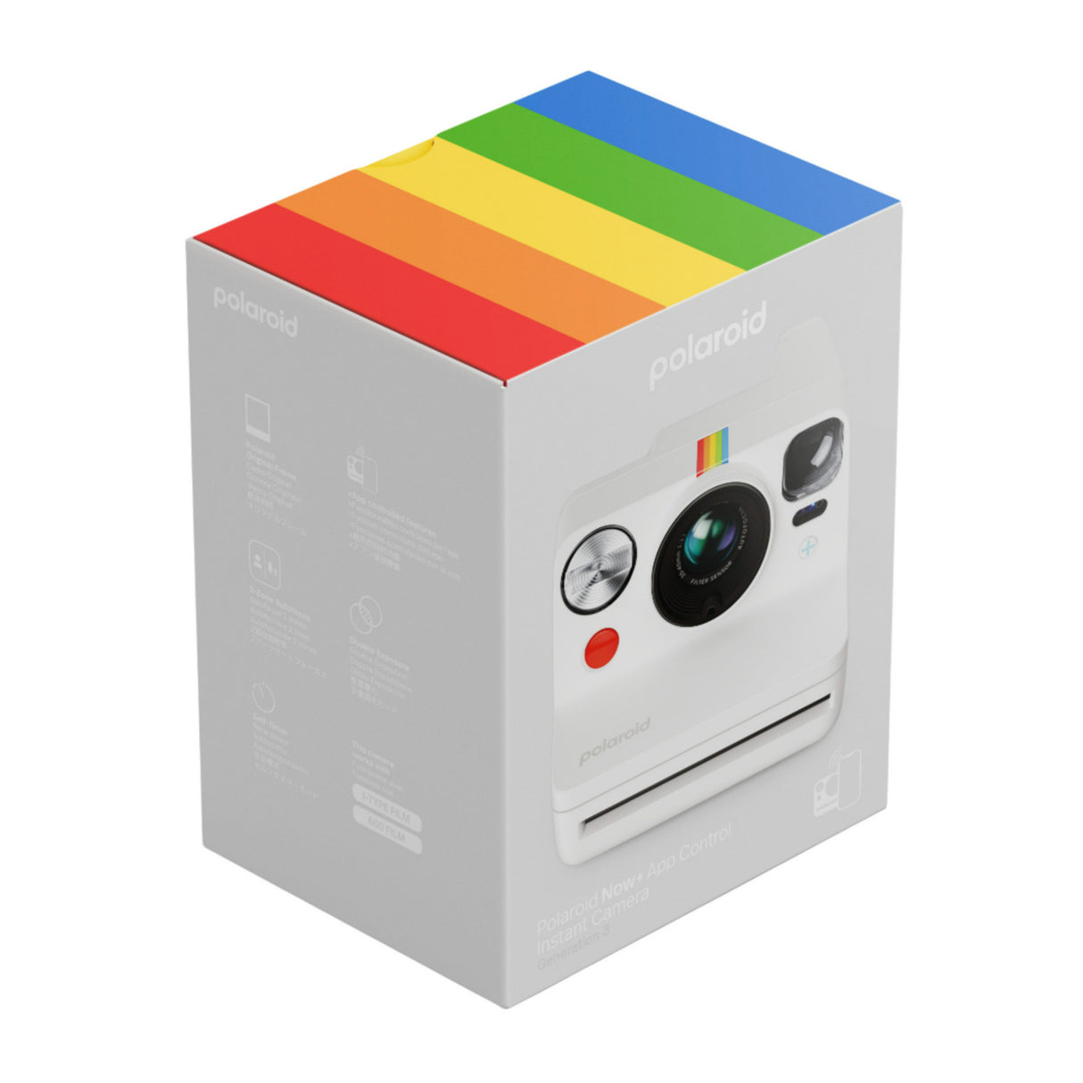 Polaroid Now Plus Generation 3 Instant Camera with Two-Lens Autofocus System and Manual Mode (White)
