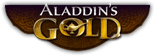 Aladdin's Gold Casino logo on a white background