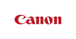 'Canon' logo on a white background