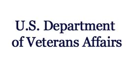 U.S. Department of Veterans Affairs logo on a white background
