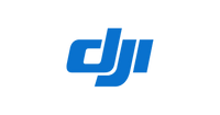 DJI logo on a white background