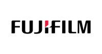 Fujifilm logo on a white background