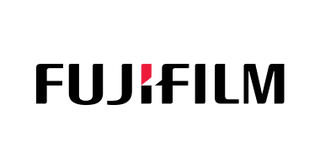 Fujifilm logo on a white background
