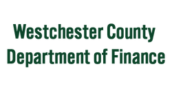 Westchester County Department of Finance logo on a white background